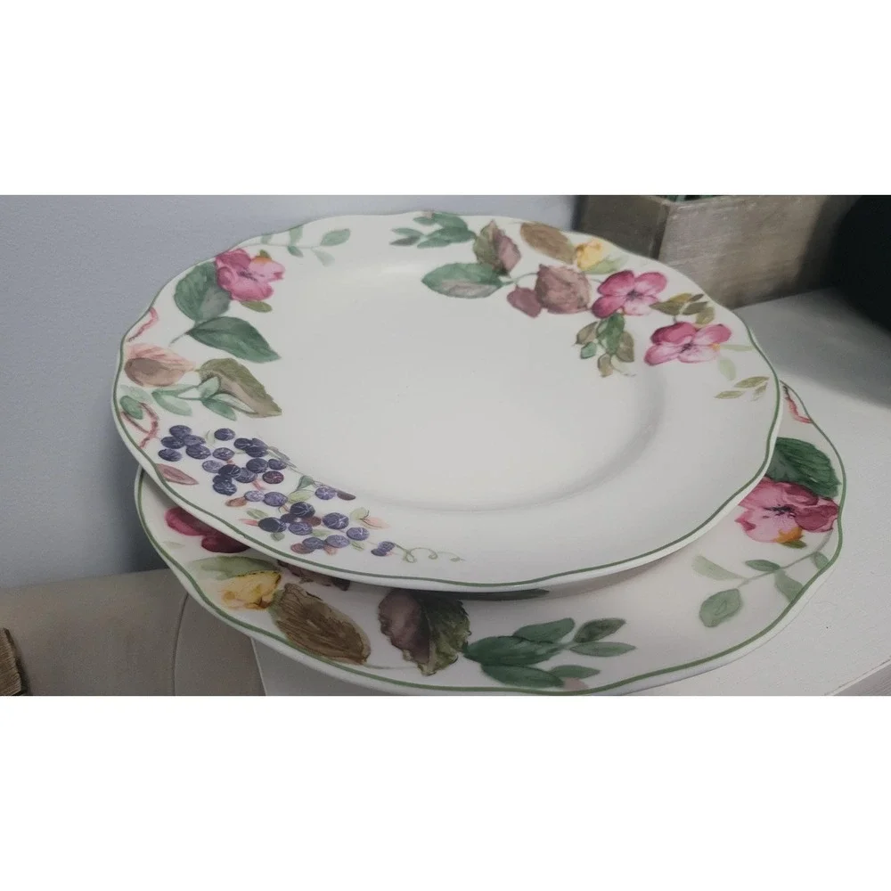 Charter Club Home Wild Flowers Dinner‎ Plates